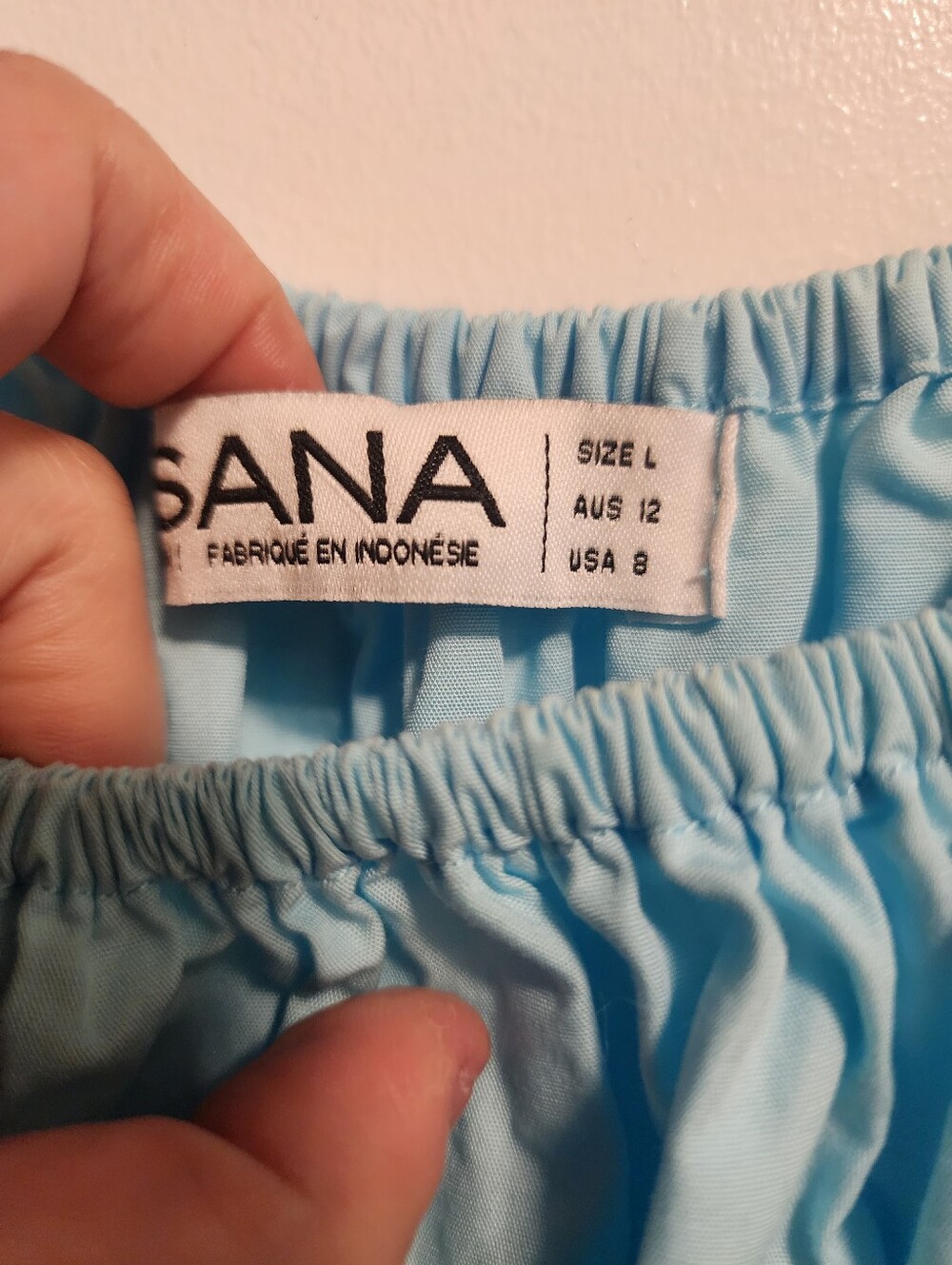 Light Blue Ruffle Dress - Picture 4 of 5